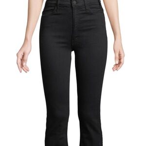 MOTHER Hustler Frayed Ankle Boot-Cut Jeans size 26